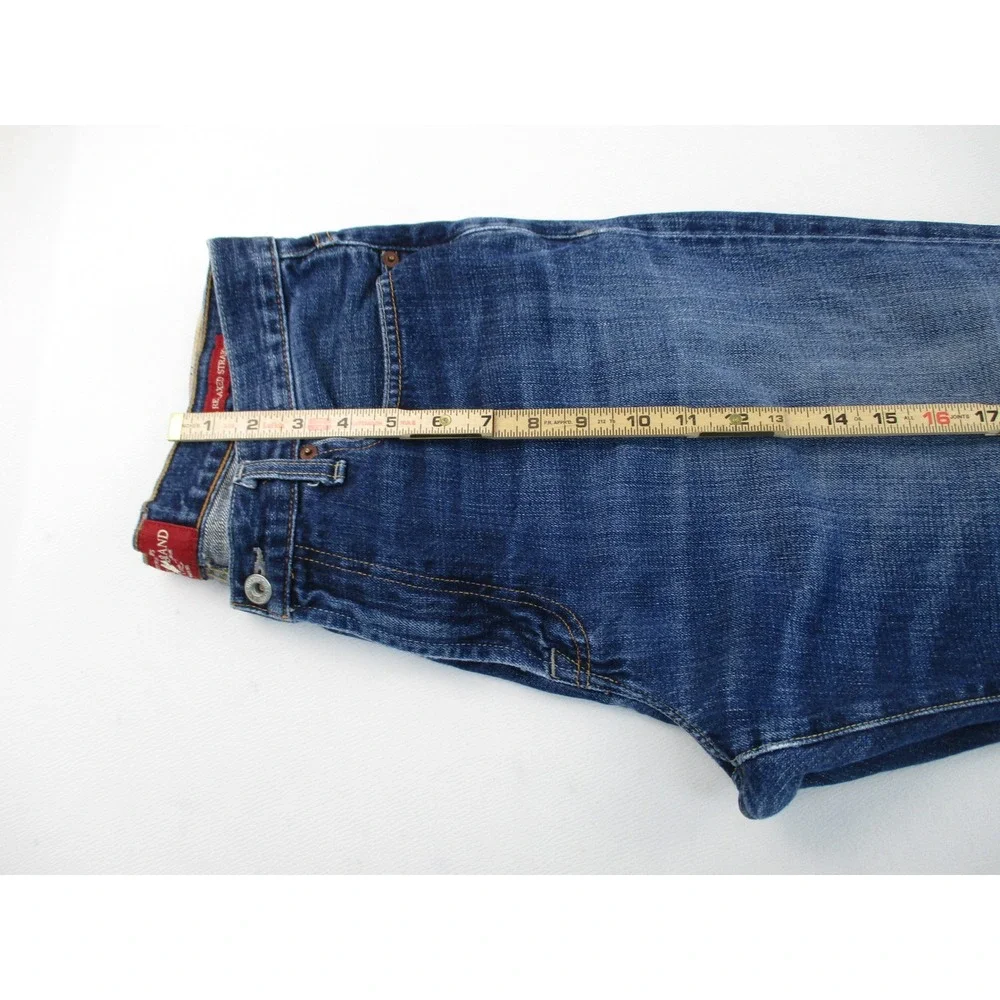 Lucky Brand Jeans Mens 32 Blue 181 Relaxed Straight Leg Vintage Wash Denim